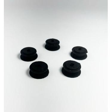 Imagem de Kit Vedação 5 Borrachas Do Botão Registro Cooktop - Fischer