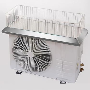 Imagem de Cobertura de ar condicionado, cobertura superior do defensor do compressor de ar condicionado exterior, folha de proteção contra chuva e neve, toldo com bomba de calor, almofada de gota