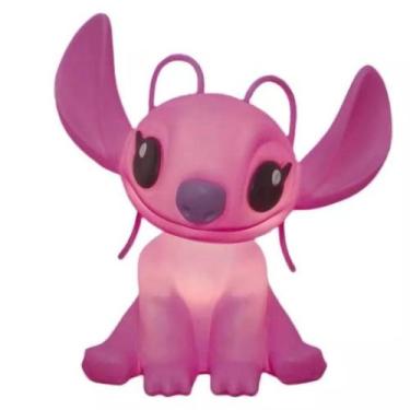 Imagem de Luminária Mesa Angel Stitch Disney Polietileno - Luminária Usare