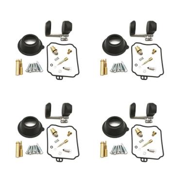 Imagem de Kit de reparo de carburador, válvula de agulha, parafuso de ar, diafragma a vácuo e flutuador para XV250 Virago XVS650 V-Star XV 250 XVS 650