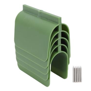 Imagem de Marcador de Saída de 5pcs para Drywall, Ferramenta de Localização Elétrica Sem Medição Necessária para Guardas de Fio de Instalação de Drywall (GREEN)