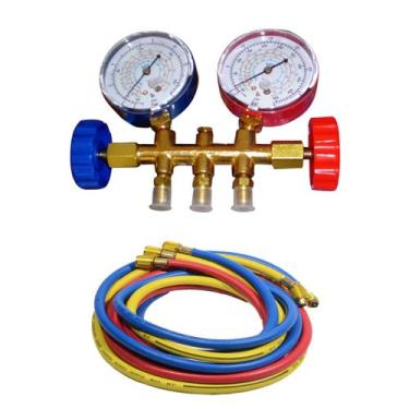 Imagem de Conjunto Manifold Bronze R22/134A/404A/407 - Vix