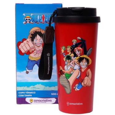 Imagem de Copo Baker Vermelho One Piece 500ml Zona Criativa - Pillowtex