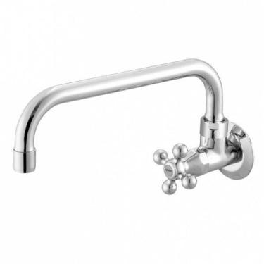 Imagem de Torneira De Parede Para Cozinha Bica Móvel 1166 Supernova C21 Meber Metais Cromado