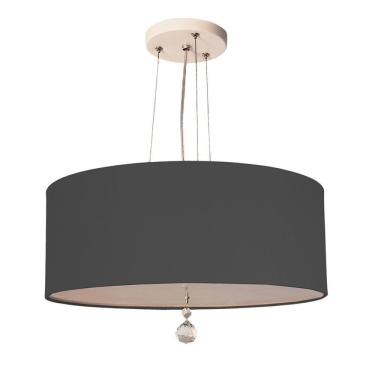 Imagem de Pendente Redondo 4934 Tom Luz Iluminação Preto