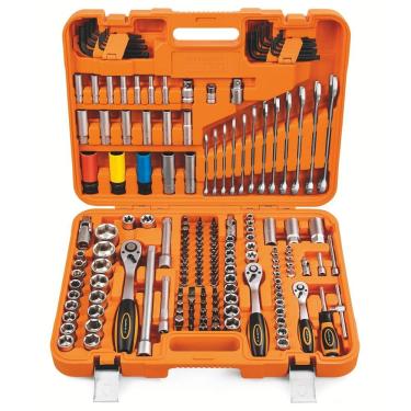 Imagem de Kit De Ferramentas Para Oficinas 176 Peças Tramontina Pro Com Maleta Tramontina