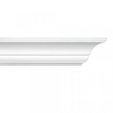 Imagem de Kit Com 5 Barras Roda Teto Perfil De Poliestireno As Homestar 10m Branco