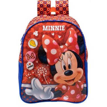 Imagem de Mochila Costas Minnie House Infantil Escolar Menina Xeryus