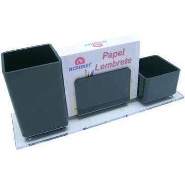 Imagem de Porta Lapis Clips E Lembrete E Papel Bco Acrimet 947 Preto
