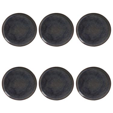 Imagem de Conjunto De Pratos Rasos 06 Peças Bio Titanium Porto Brasil