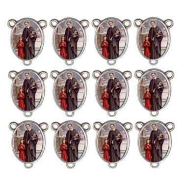 Imagem de 10 Entremeio São Vicente de Paula Oval para Montagem Terços - Nossa Se