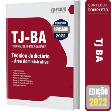 Imagem de Apostila Tj-Ba - Técnico Judiciário - Área Administrativa - Nova Concu