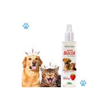 Imagem de Spray bucal morango pet clean - petclean