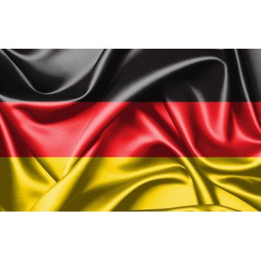 Imagem de Bandeira da Alemanha 80cmx140cm Tecido Oxford 100% Poliéster - PRESENT