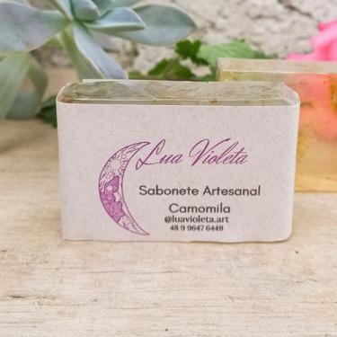 Imagem de Sabonete artesanal camomila - Lua Violeta Saboaria 