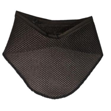 Imagem de Lenco Telado Protetor De Traqueostomia Adulto Marrom - IdealFix Saúde