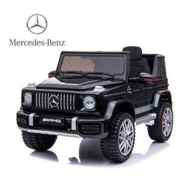 Imagem de Mini Carro Elétrico 12v Mercedes Amg G63 Preto Importway Voltagem do c