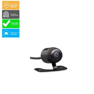 Imagem de Câmera de Ré Automotiva Universal Suporte Borboleta - Carinova