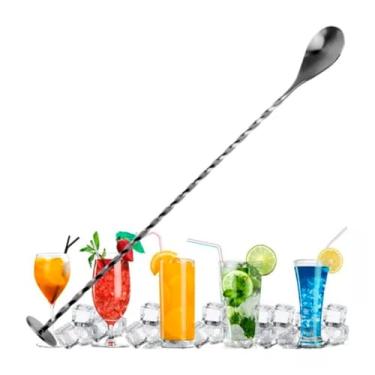 Imagem de Colher Bailarina Em Aço Inox Para Drinks Gin Barman Coquetel
