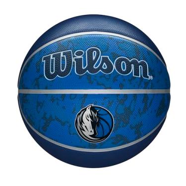 Imagem de WILSON NBA Team Tiedye Basketball - Tamanho 18-75 cm, Dallas Mavericks