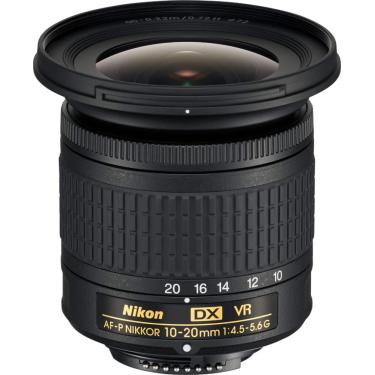 Imagem de Nikon - Lente zoom grande angular AF-P DX NIKKOR 10-20mm f/4.5-5.6G VR para câmeras de montagem F APS-C - Preto-20067