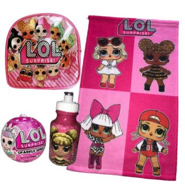 Imagem de Lancheira Mochila infantil LOL com acessórios - EverBags