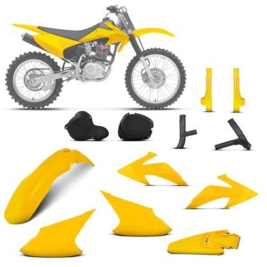 Imagem de Kit Plástico Crf 230f 2008 À 2014 - Pro tork, Amarelo