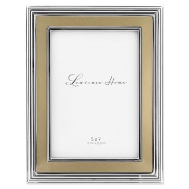 Imagem de Lawrence Frames Moldura de metal dourada Verona Collection 12,7 x 17,7 cm (840257)