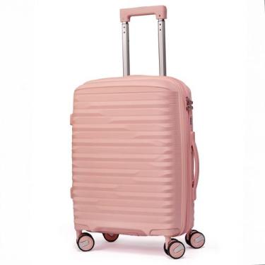 Imagem de Mala de Bordo 20 Polegadas, Modelo PP033 - Luggage, Rosa claro