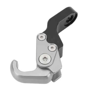 Imagem de Generic Gancho de Bagagem de Motocicleta, Scooter Helmet Bag Bagage Bagage Propositio de Compra Fácil Instalar Liga de Alumínio para Nmax 155 Nmax 125 (Ti cor)