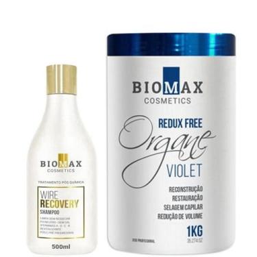 Imagem de Kit Selagem Botox Loiras Reconstrução Blond 1500 Gr - Biomax