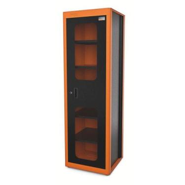Imagem de Armário Para Ferramentas Com 1 Porta E Visor Tramontina Pro Laranja Tr