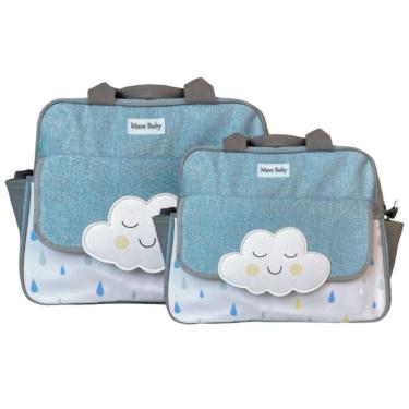 Imagem de Kit Bolsas Maternidade Mave Baby Nuvem Prime Verde
