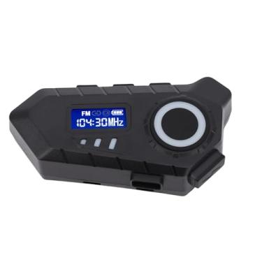 Imagem de Yunir Fone de Ouvido Bluetooth de Capacete de Motocicleta, Sistemas de Comunicação de Motocicletas Com Cancelamento de Ruído, Prova de água IP65, Alto -falantes de Capacete HiFi,