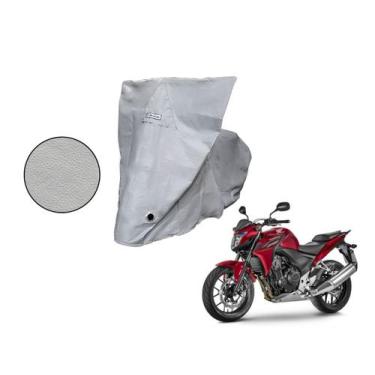 Imagem de Capa Proteção Moto Honda CB 400/ 450/ 500 Cinza Premium - Kahawai, cin