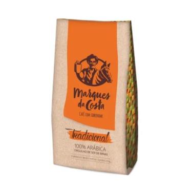 Imagem de Café Marques da Costa 250g Moído Fundo Chato Tradicional