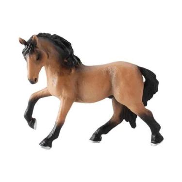 Imagem de Modelo Realista De Cavalo Simulado Da Vida Selvagem Sharma E Filhote B