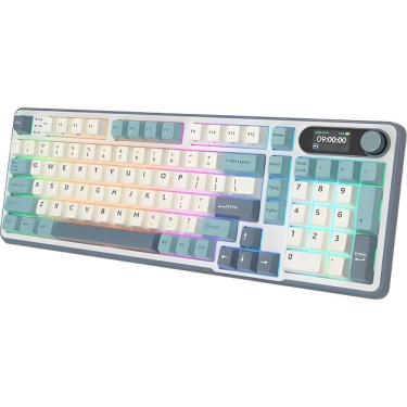 Imagem de Teclado Mecanic Royal Kludge RKS98 96% RGB Switch Chartreuse