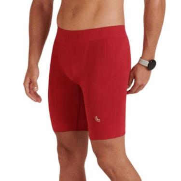 Imagem de Bermuda Masculino Com Alta Compressão Térmica i Max Lupo, Vermelho int