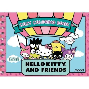 Imagem de Livro Cozy Coloring Book - Hello Kitty And Friends - Ed Mood