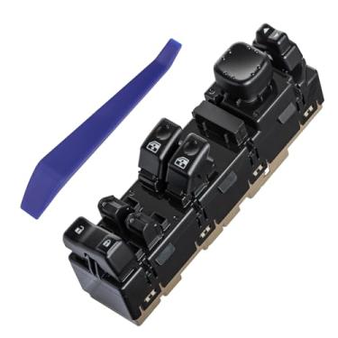 Imagem de AiYiGu Botão de controle do interruptor de janela Master Power Side para Chevrolet Chevy Silverado 2003-2007, GMC Sierra 2003-2007 - Substitua 15883318 DWS-226 920-023
