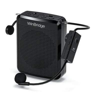 Imagem de Amplificador de voz sem fio W WINBRIDGE WB008U com microfone UHF