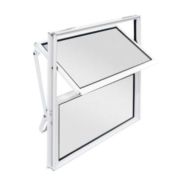 Imagem de Janela Basculante vitro aluminio 40x40 cm - Aluminio nacional