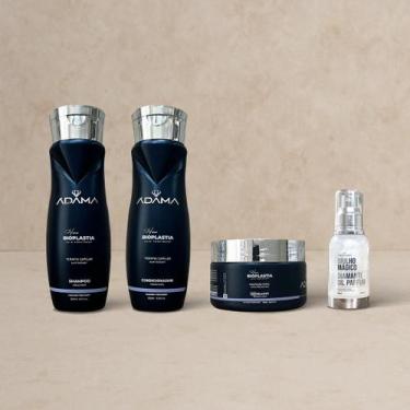 Imagem de Kit Cresce Mais Bioplastia Cuidado Intenso - Ádama Cosméticos