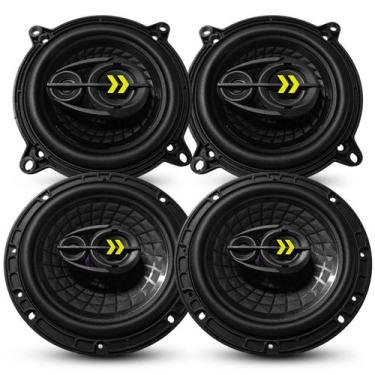 Imagem de Som Automotivo Pra Carro Automovel KIt 2 Alto Falante Barato Forte 140