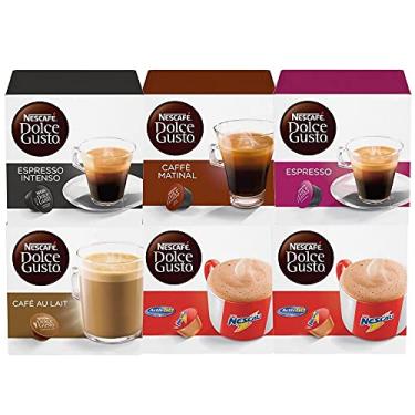 Imagem de 60 Capsulas Dolce Gusto, Capsula Café, Espresso, Nescau, Cappuccino, Chococino