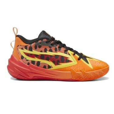 Imagem de PUMA Tênis de basquete masculino Scoot Zeros X Cheetah, Laranja, 39