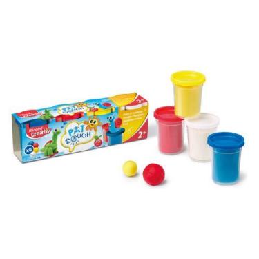 Imagem de Massa De Modelar Fluo 4 Potes Creativ  Maped