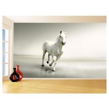 Imagem de Papel De Parede Animais Cavalo Correndo Campo 3,5M Anm354