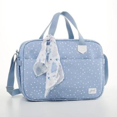 Imagem de Bolsa de Maternidade Grande Just Baby Bunny Azul-Masculino